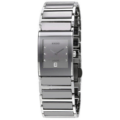 Rado, Integral Silver Dial Ladies Watch