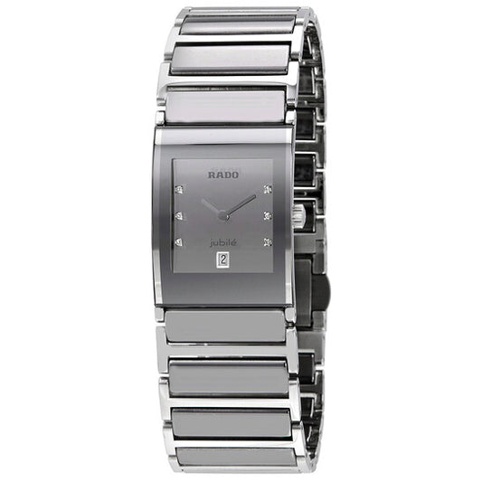 Rado, Integral Silver Dial Ladies Watch