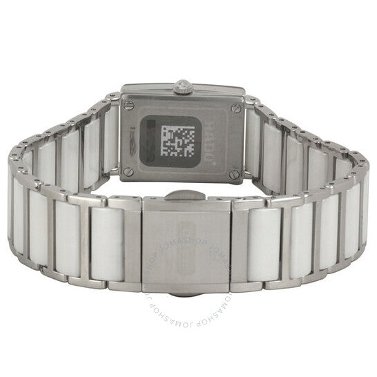 Rado, Integral Steel White Ceramic MOP Ladies Watch
