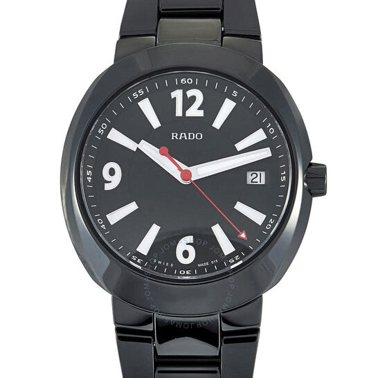 Rado, Montres Quartz Black Dial Men's Watch