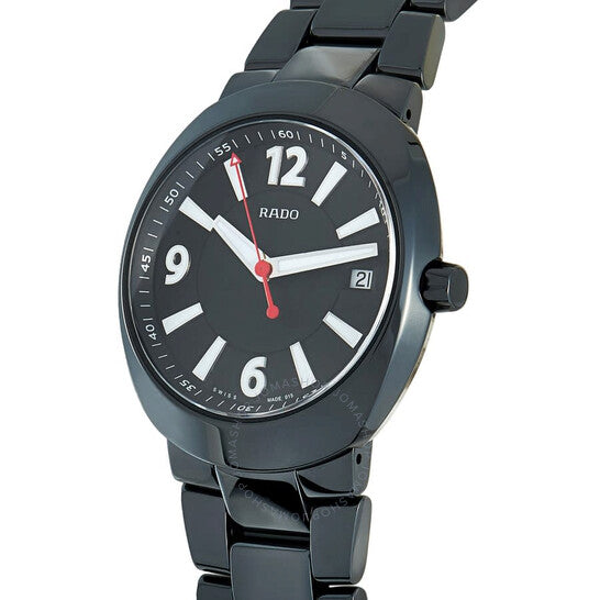 Rado, Montres Quartz Black Dial Men's Watch