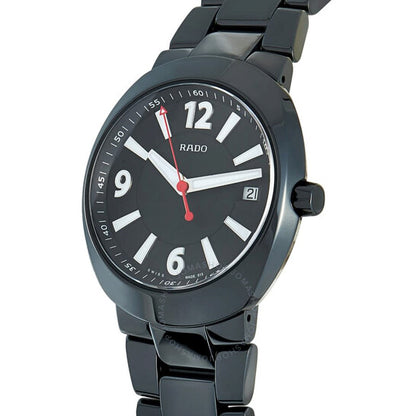 Rado, Montres Quartz Black Dial Men's Watch