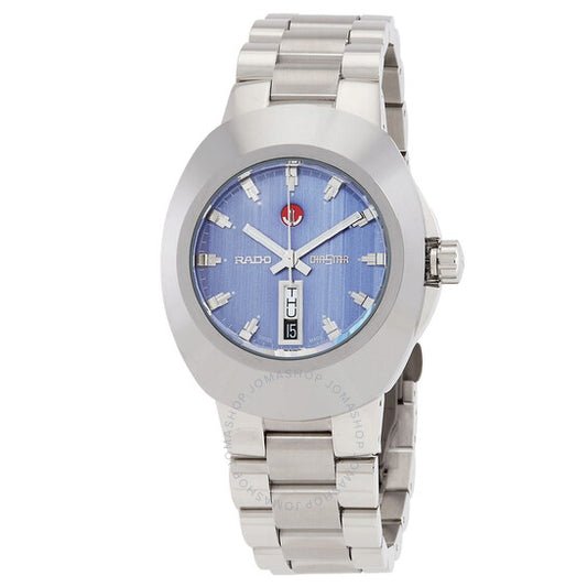 رادو، ساعة رجالية أوتوماتيكية أصلية بمينا أزرق