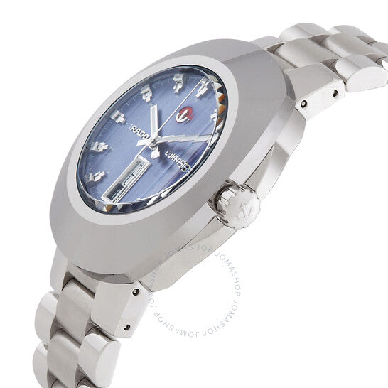 رادو، ساعة رجالية أوتوماتيكية أصلية بمينا أزرق