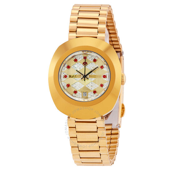 Rado, Original Automatic Diamond Champagne Dial Ladies Watch