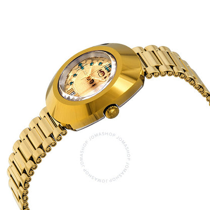 Rado, The Original Automatic Gold Dial Ladies Watch