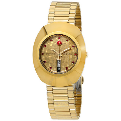 Rado, Original Automatic Yellow Gold Dial Men's Watch