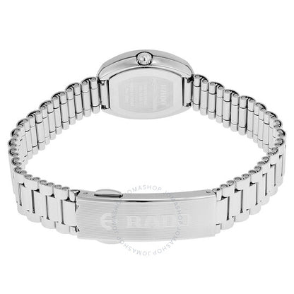 رادو، ساعة نسائية أصلية بمينا أسود من الماس