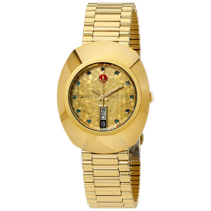 Rado, Original Automatic Yellow Gold Dial Men's Watch