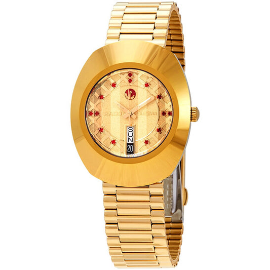 Rado, Original Red Simili Stone Dial Ladies Watch