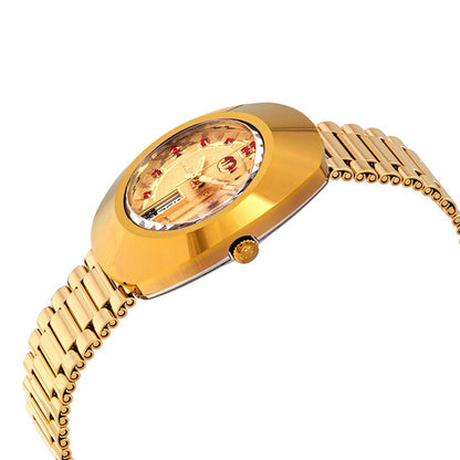 Rado, Original Red Simili Stone Dial Ladies Watch