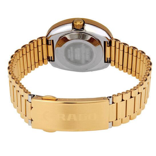 Rado, Original Yellow Gold Dial Automatic Ladies Watch