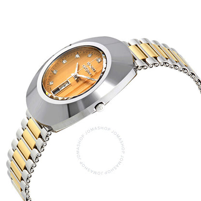 Rado, Original Yellow Gold Dial Two-tone Ladies Watch