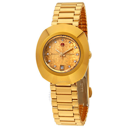 Rado, Original Yellow Gold Dial Ladies Watch