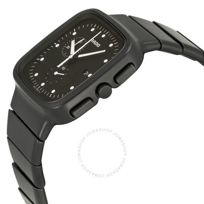 Rado, R5.5 Chronograph Black Dial Black Ceramic Men's Watch