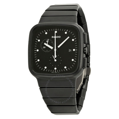 Rado, R5.5 Chronograph Black Dial Black Ceramic Men's Watch