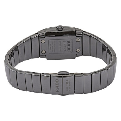 Rado, Sinatra Quartz Black Dial Ladies Watch