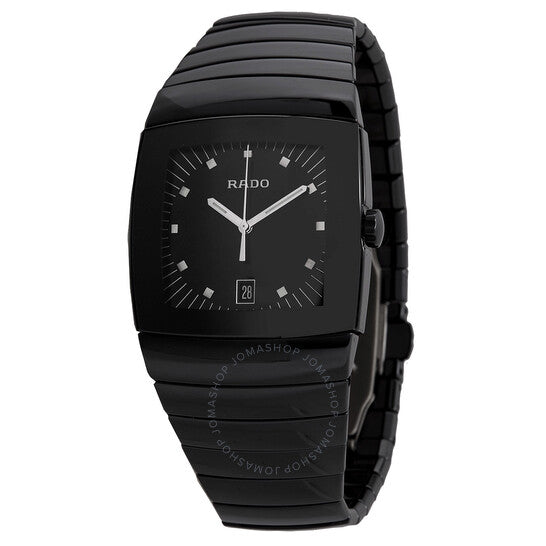 Rado, Sintra Barrel Quartz Black Dial Men's Watch