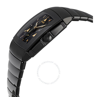 رادو، ساعة سينترا كرونوغراف للرجال من السيراميك الأسود