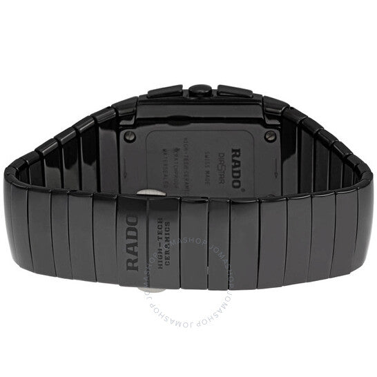 رادو، ساعة سينترا كرونوغراف للرجال من السيراميك الأسود