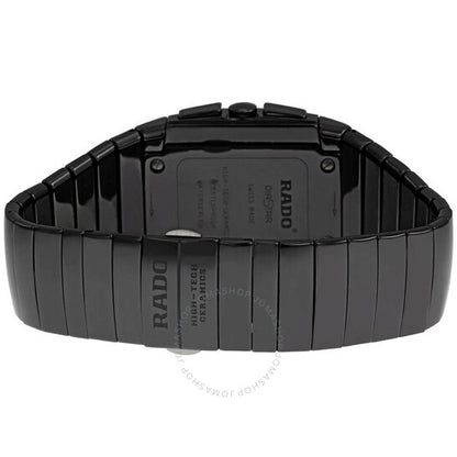 رادو، ساعة سينترا كرونوغراف للرجال من السيراميك الأسود