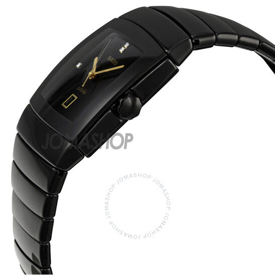 رادو، ساعة سينترا للرجال من السيراميك الأسود