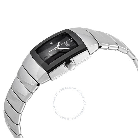 Rado, Sintra Jubile Automatic Diamond Black Dial Ladies Watch
