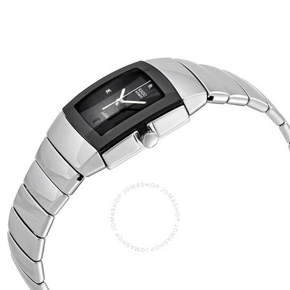 Rado, Sintra Jubile Automatic Diamond Black Dial Ladies Watch