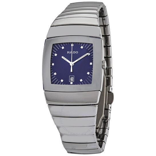 Rado, Sintra Quartz Blue Dial Ceramic Ladies Watch