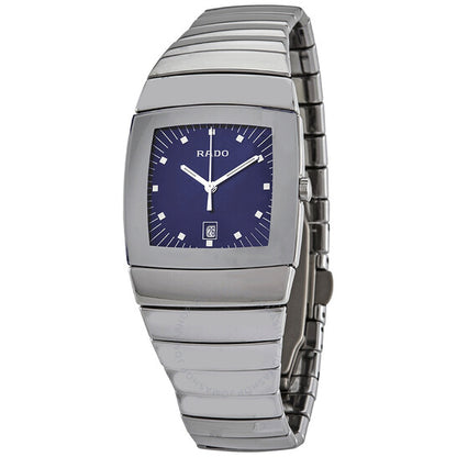 Rado, Sintra Quartz Blue Dial Ceramic Ladies Watch