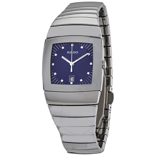 Rado, Sintra Quartz Blue Dial Ceramic Ladies Watch
