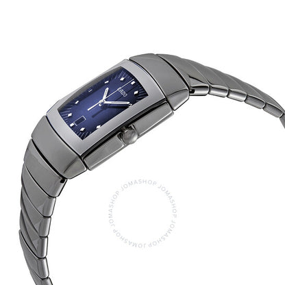 Rado, Sintra Quartz Blue Dial Ceramic Ladies Watch