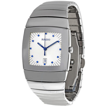 Rado, Sintra Silver Dial Platinum Ceramic Ladies Watch
