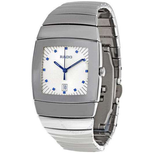 Rado, Sintra Silver Dial Platinum Ceramic Ladies Watch