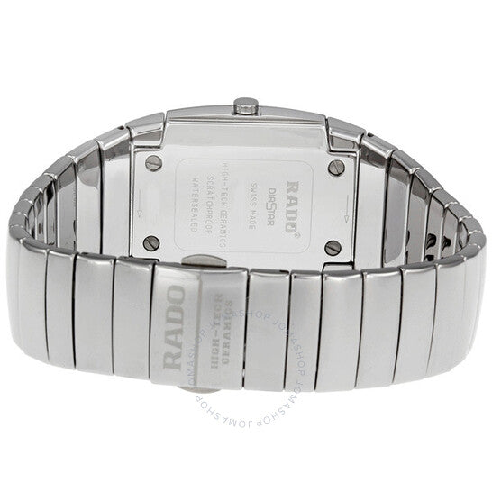 Rado, Sintra Silver Dial Platinum Ceramic Ladies Watch