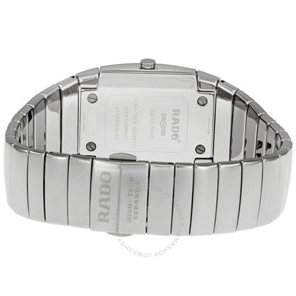 Rado, Sintra Silver Dial Platinum Ceramic Ladies Watch