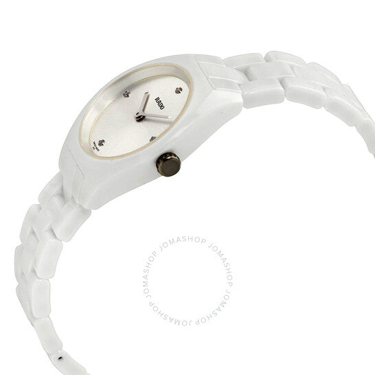 رادو، ساعة سبيكيو دايموند بمينا فضية للسيدات