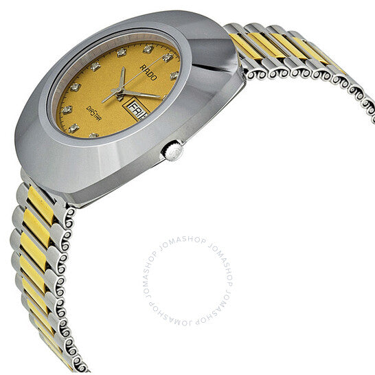 Rado, The Original Quartz Gold Dial Men's Watch