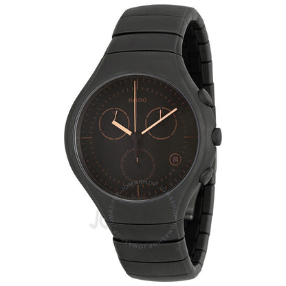 ساعة رادو كرونوغراف كوارتز ترو مينا رمادية للرجال