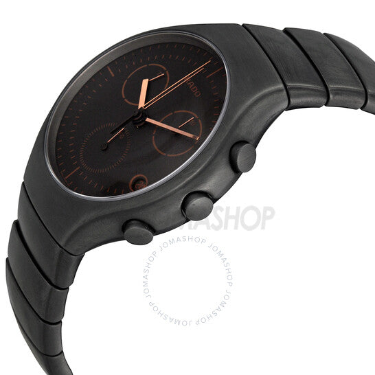 ساعة رادو كرونوغراف كوارتز ترو مينا رمادية للرجال