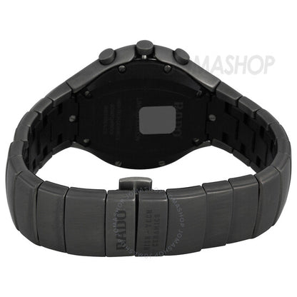 ساعة رادو كرونوغراف كوارتز ترو مينا رمادية للرجال