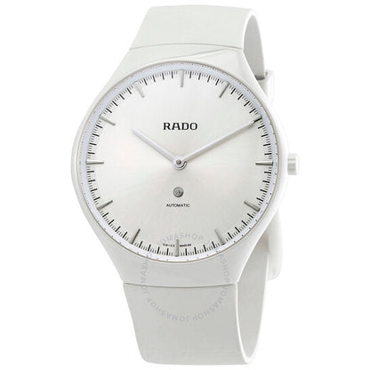 Rado, True Automatic White Ceramic Ladies Watch