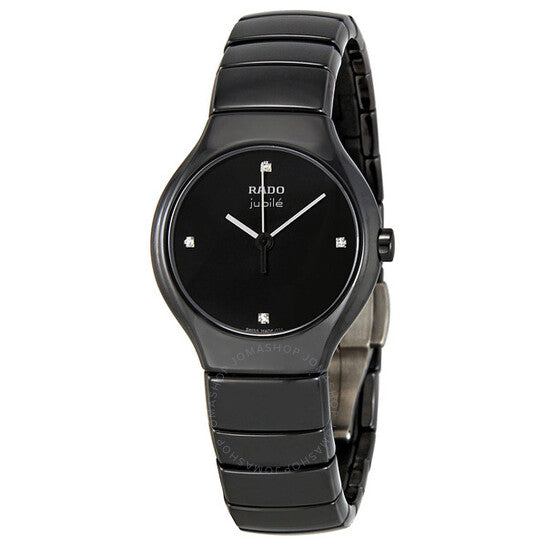 Rado, True Black Ceramic Ladies Watch