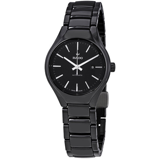 Rado, True Automatic Black Dial Ladies Watch