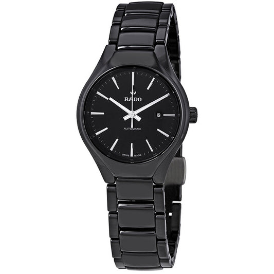 Rado, True Automatic Black Dial Ladies Watch