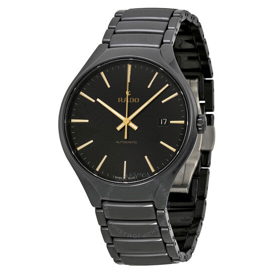 Rado, True Black Dial Black Ceramic Automatic Men's Watch
