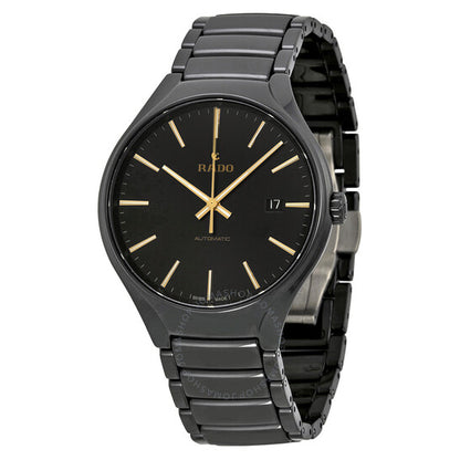 Rado, True Black Dial Black Ceramic Automatic Men's Watch