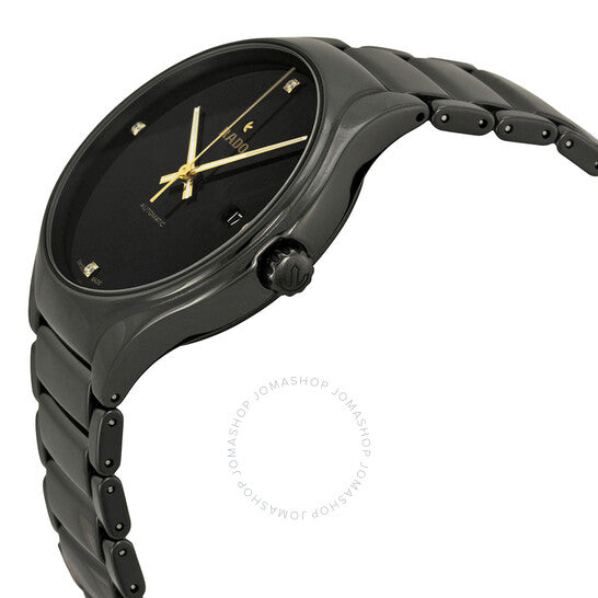 Rado, True Black Dial Black Ceramic Men's Watch