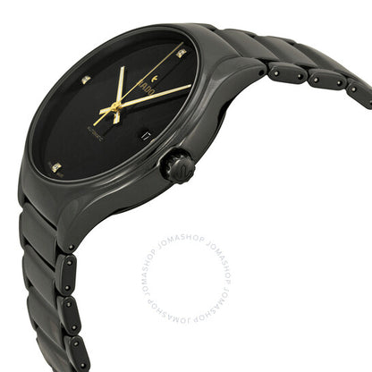 Rado, True Black Dial Black Ceramic Men's Watch