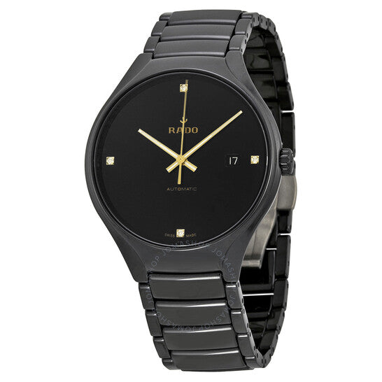 Rado, True Black Dial Black Ceramic Men's Watch